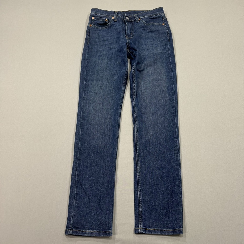 Levi's Men's Slim Jeans in Dark Blue Wash